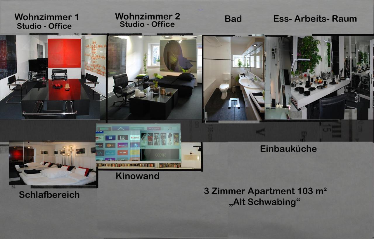 Artist Residence Schwabing Munchen Bagian luar foto
